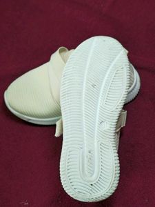 Beige Slip-On Sneakers