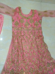 🌸💮🌸 Beautiful Heavy Work Wedding Long Frock