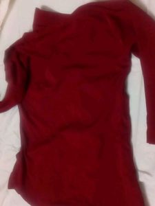 Burgundy Shirt