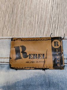 Sc9231 Rebel Wide Leg Jeans Waist 36