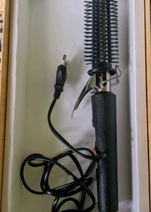 Hair Curler Roller With Mini Straightener