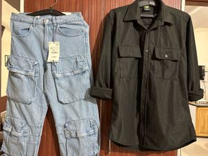 COMBO CARGO JEAN &amp; Shirt
