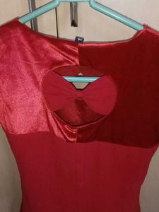 A Beautiful Red Velvet Top