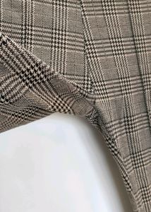 High Waisted Skinny Checked Jeggings