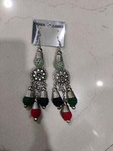 Long Fumta Earrings