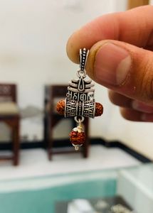 Pure silver Rudraksh Pandal (wt:-3.700g)