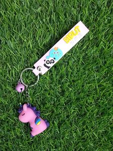 Cute Unicorn 🦄 Key Chain With Strap