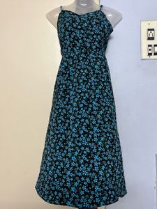 Pintrest Floral Print Midi Dress