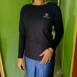 Black Long Sleeve Top