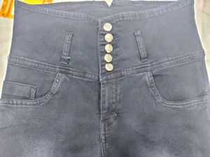 Nevy Blue High waist Jeans Pant Size 32