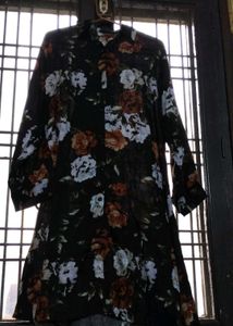 Black Floral Co-ord Set