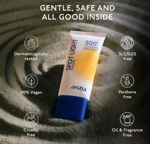 Asaya Spot Light Sunscreen SPF 50