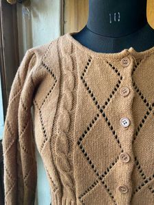 Crop Brown Sweater