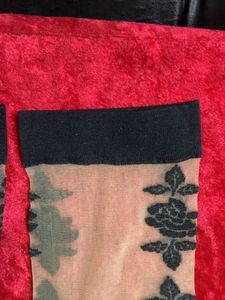 Floral Patterned Socks