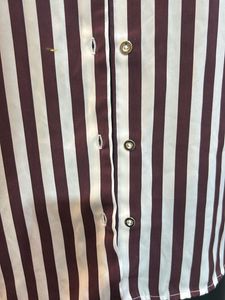 Striped Button-Up Shirt