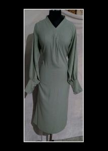Elegant Green Abaya