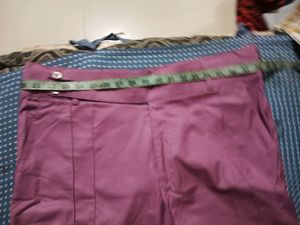 Formal pant, Purple Colour