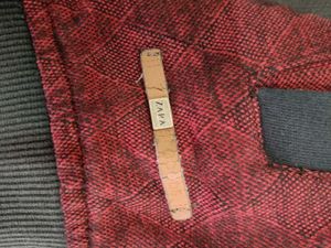 Stylish Maroon &amp; Charcoal Jacket