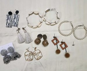 Stylish Earrings & Oxidised Jhumka