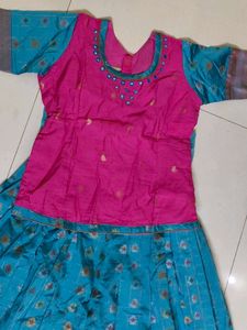 SILK DRESS FOR GIRLS
