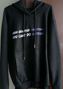 Anime Printed Black Premium Hoodie 💢