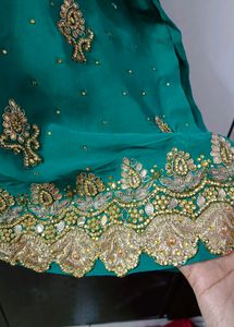 Green Kurta Suit Set