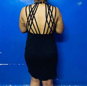 Black Designer Party Wear One Piece