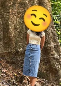 Denim Skirt and top combo