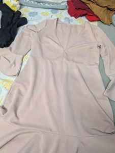 Pink Ruffle Dress