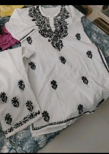 Handwork Chickenkari Plazo Set