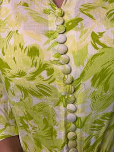 Floral Button-Down Top