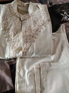 Shatranj Brand Sherwani For Men