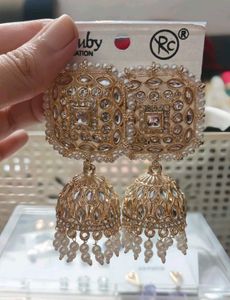 Statement Jhumka Earrings