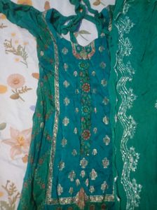Teal Indian Salwar Kameez Suit