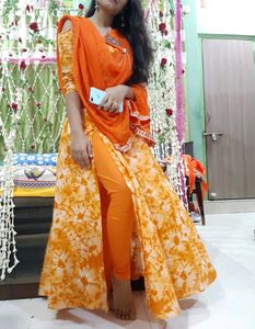 Ethnic Slit Gown