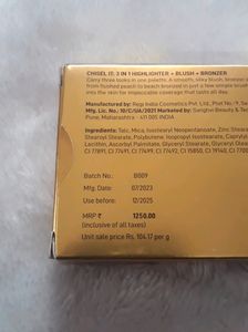 MyGlamm Chisel It Contour Kit-Face Value (Multi)-1