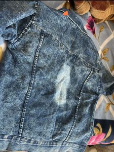 Denim Cropped Jacket