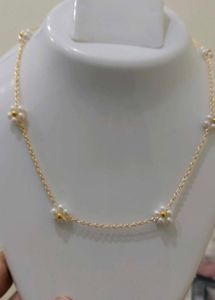 Daisy Pearl Necklace