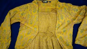 Jacket With Long Dress From Zudio