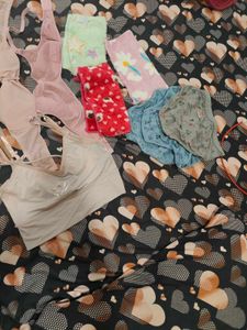 4 Bra 30B Size 3runal 3nikar 8/9 Years Girls Nikar