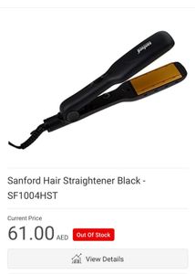 Sanford Hair Straightener