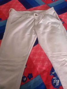 Casual Beige Pants