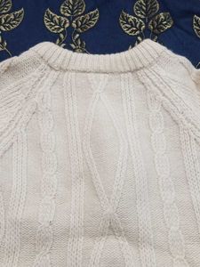 Cozy Cream Cable Knit Sweater