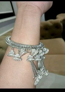 Silver Kada (2) + 2 Bangle Set