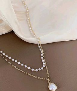Layered Pearl Necklace