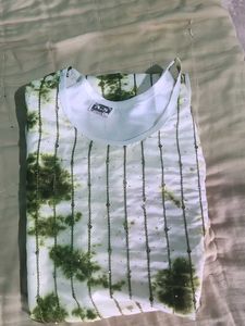 Trendy Tie-Dye Printed Kurti with Sequin Detailing