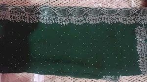 Elegant Green Saree colour a avilable