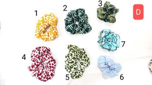 Set of 6 Scrunchies