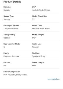 Stylish Striped Maxi Dress