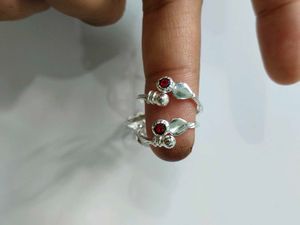 Silver Toe Ring